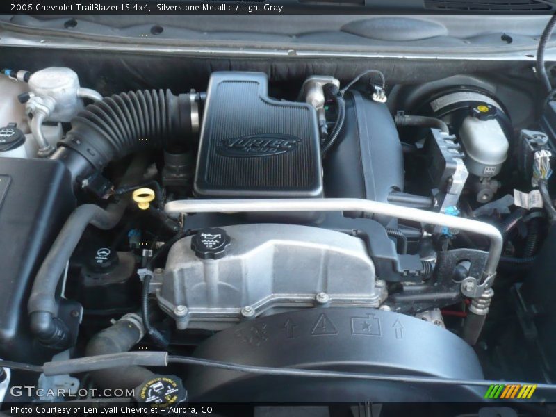 Silverstone Metallic / Light Gray 2006 Chevrolet TrailBlazer LS 4x4