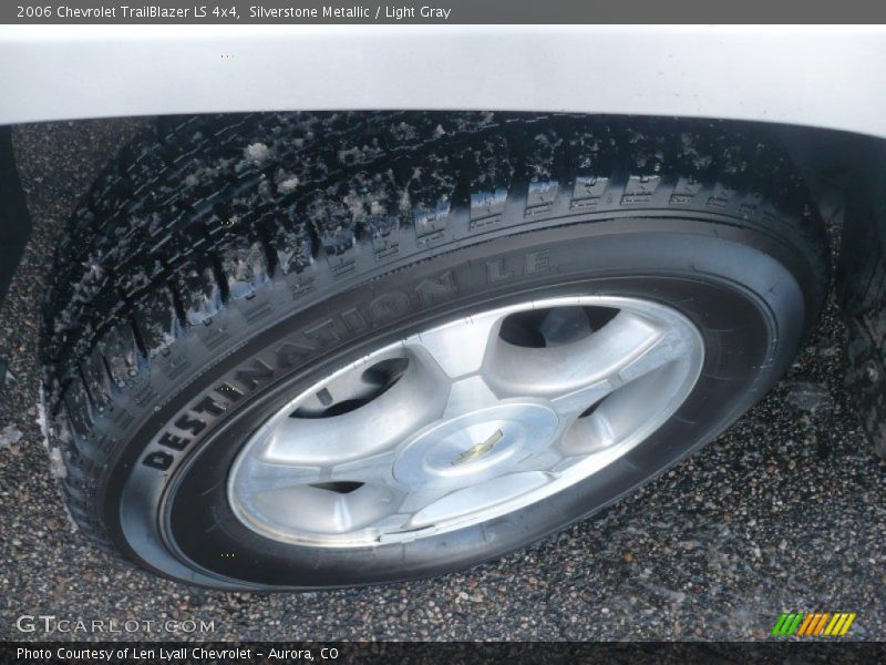 Silverstone Metallic / Light Gray 2006 Chevrolet TrailBlazer LS 4x4