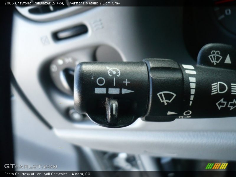 Silverstone Metallic / Light Gray 2006 Chevrolet TrailBlazer LS 4x4