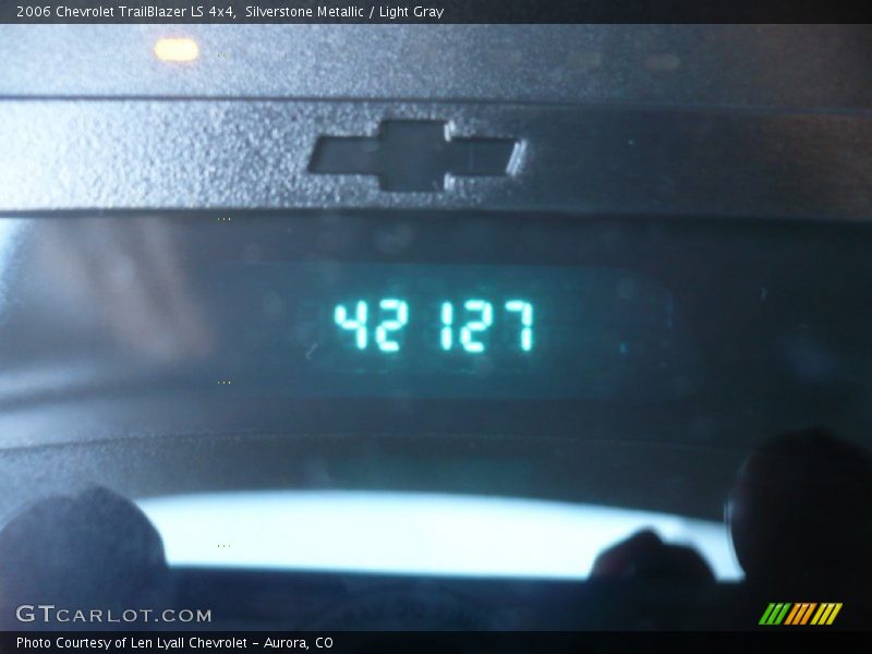 Silverstone Metallic / Light Gray 2006 Chevrolet TrailBlazer LS 4x4