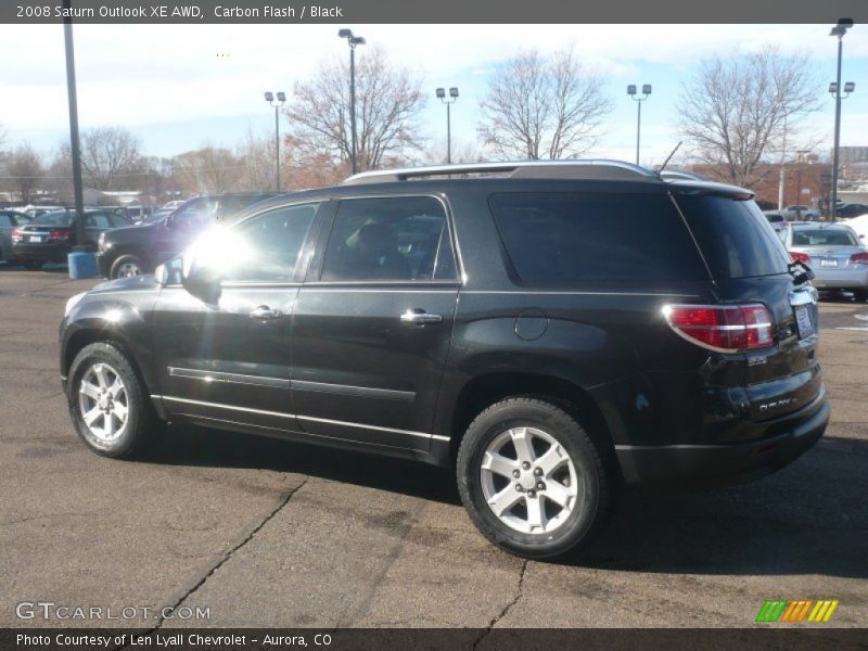 Carbon Flash / Black 2008 Saturn Outlook XE AWD