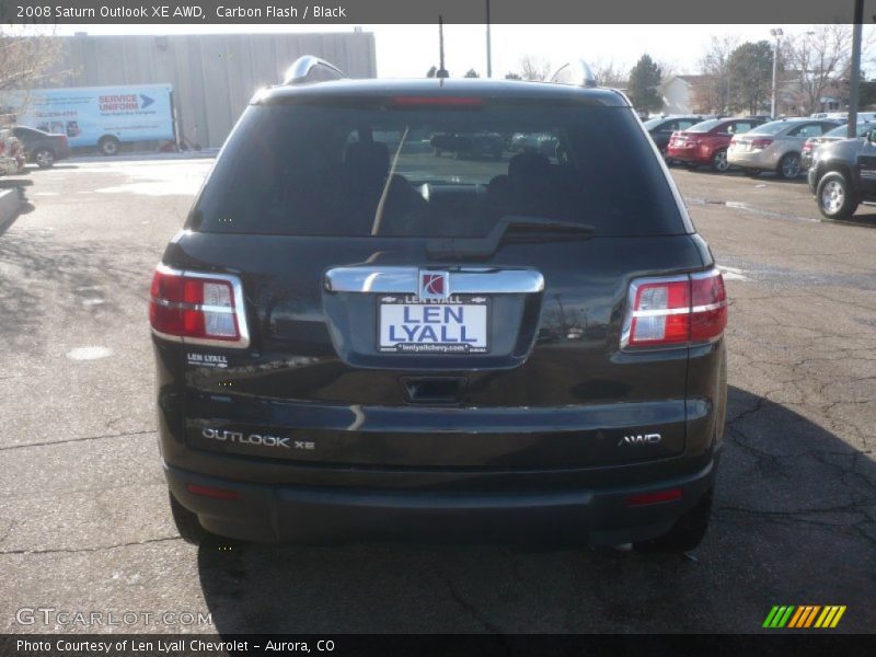 Carbon Flash / Black 2008 Saturn Outlook XE AWD