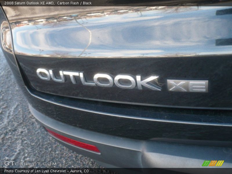 Carbon Flash / Black 2008 Saturn Outlook XE AWD