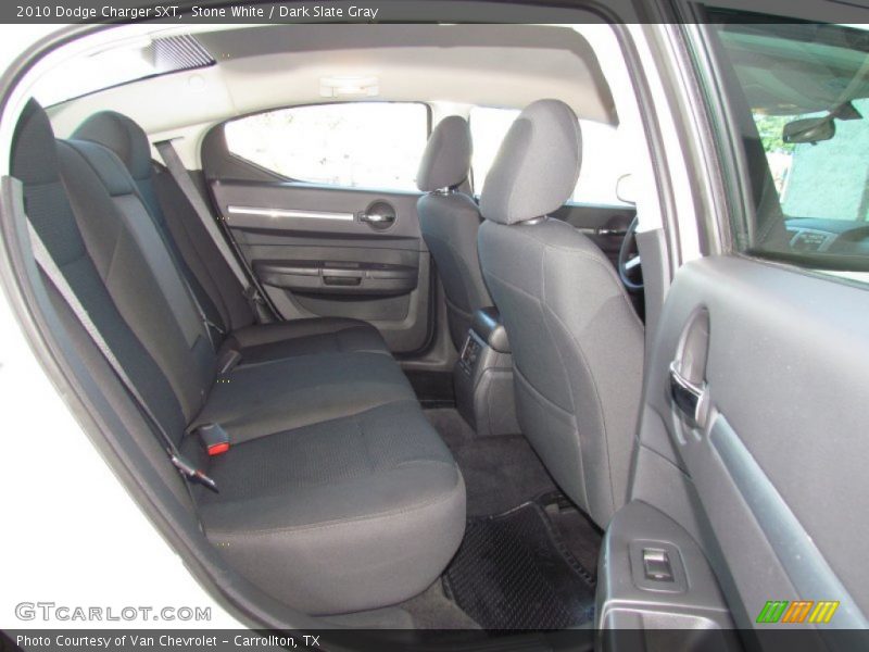 Stone White / Dark Slate Gray 2010 Dodge Charger SXT