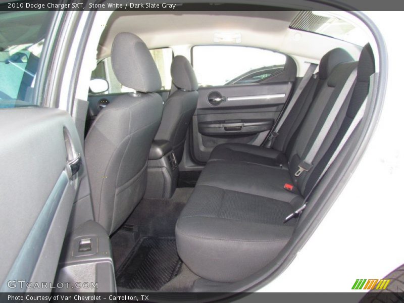 Stone White / Dark Slate Gray 2010 Dodge Charger SXT