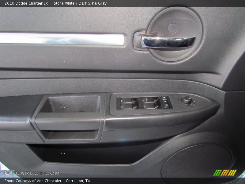 Stone White / Dark Slate Gray 2010 Dodge Charger SXT