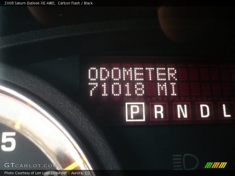 Carbon Flash / Black 2008 Saturn Outlook XE AWD