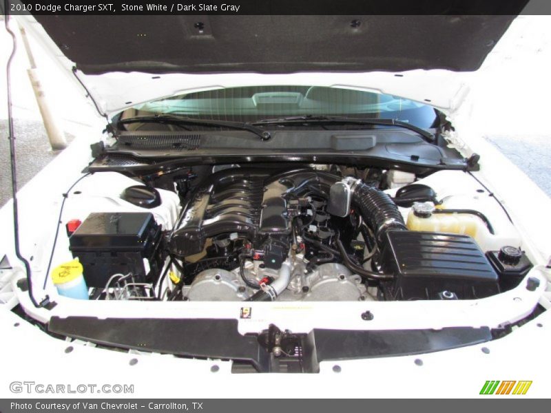 Stone White / Dark Slate Gray 2010 Dodge Charger SXT