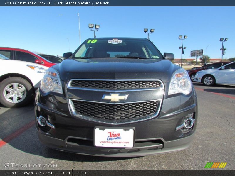 Black Granite Metallic / Jet Black 2010 Chevrolet Equinox LT