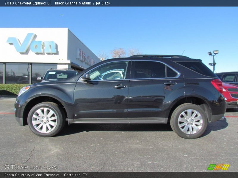 Black Granite Metallic / Jet Black 2010 Chevrolet Equinox LT