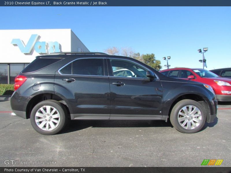 Black Granite Metallic / Jet Black 2010 Chevrolet Equinox LT