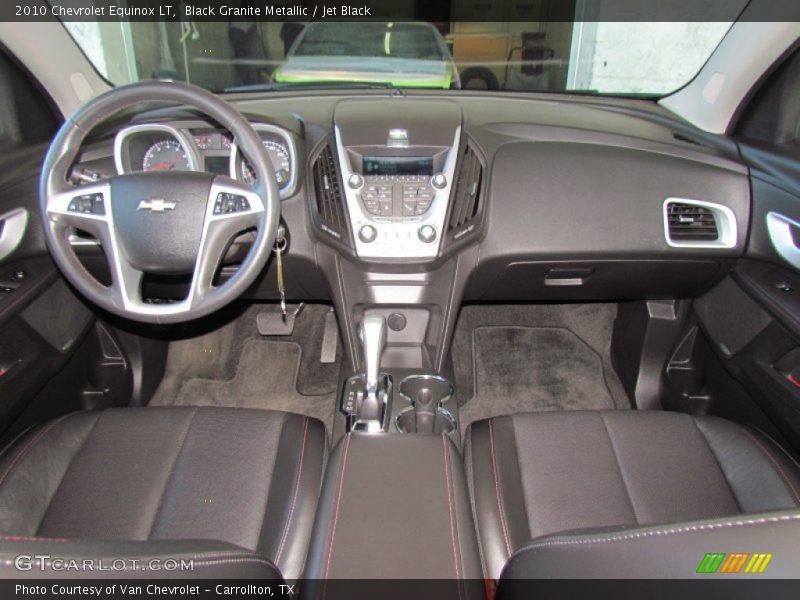 Black Granite Metallic / Jet Black 2010 Chevrolet Equinox LT
