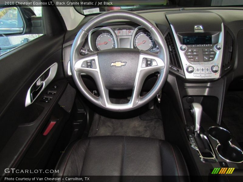Black Granite Metallic / Jet Black 2010 Chevrolet Equinox LT