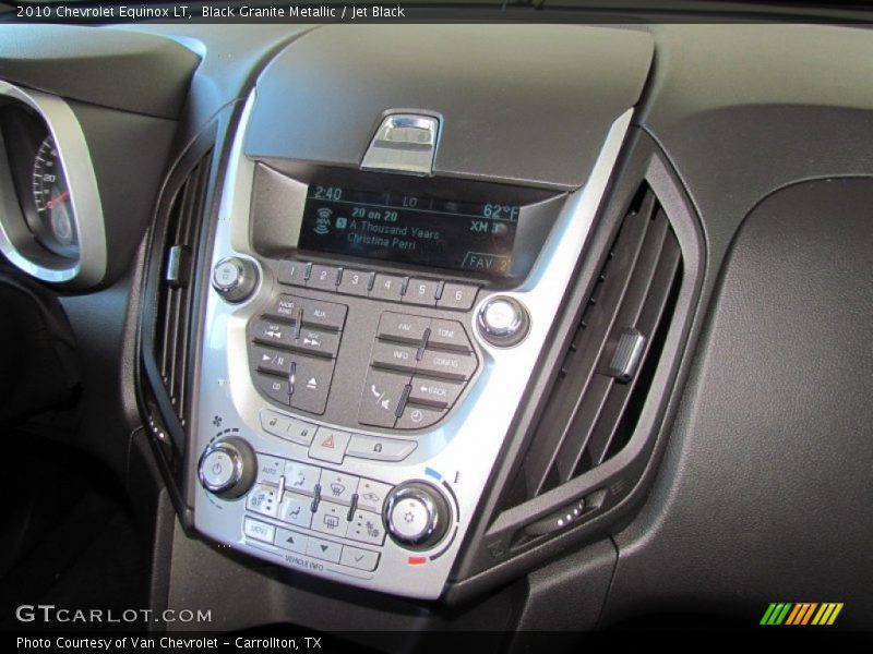 Black Granite Metallic / Jet Black 2010 Chevrolet Equinox LT