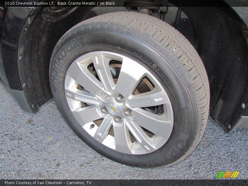 Black Granite Metallic / Jet Black 2010 Chevrolet Equinox LT