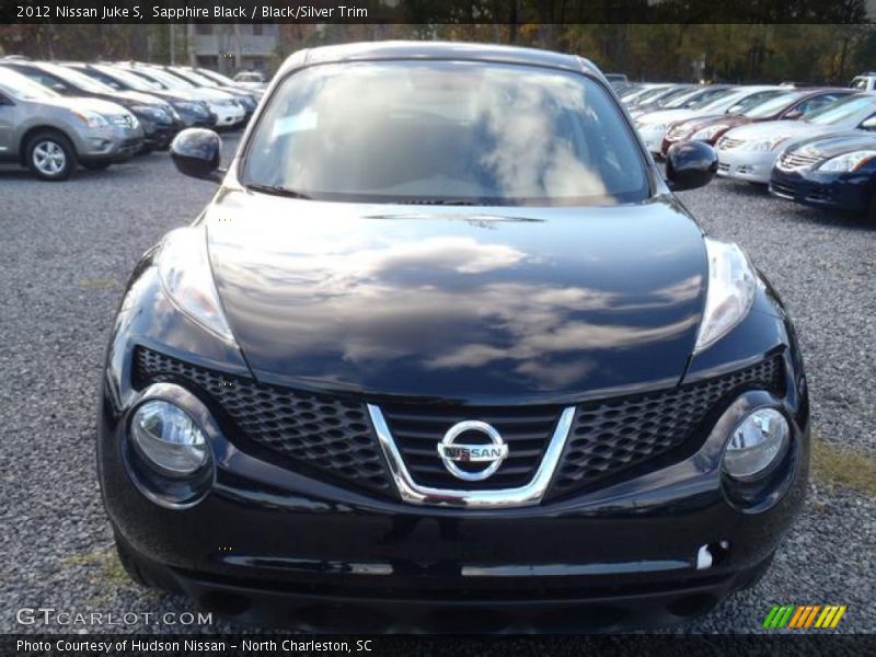 Sapphire Black / Black/Silver Trim 2012 Nissan Juke S