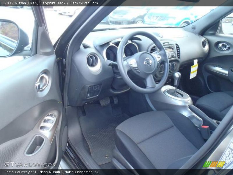Sapphire Black / Black/Silver Trim 2012 Nissan Juke S