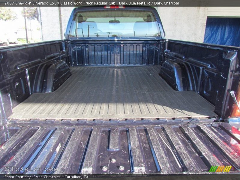 Dark Blue Metallic / Dark Charcoal 2007 Chevrolet Silverado 1500 Classic Work Truck Regular Cab