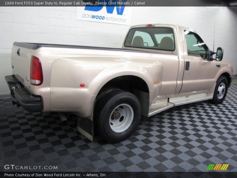 Pueblo Gold Metallic / Camel 1999 Ford F350 Super Duty XL Regular Cab Dually