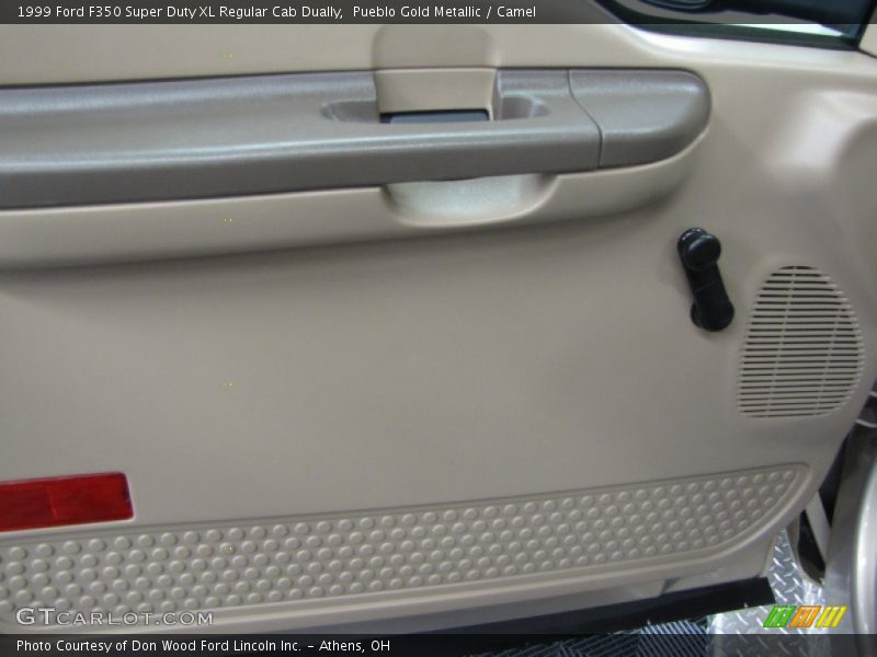 Pueblo Gold Metallic / Camel 1999 Ford F350 Super Duty XL Regular Cab Dually