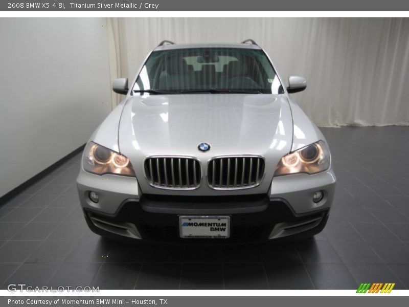 Titanium Silver Metallic / Grey 2008 BMW X5 4.8i