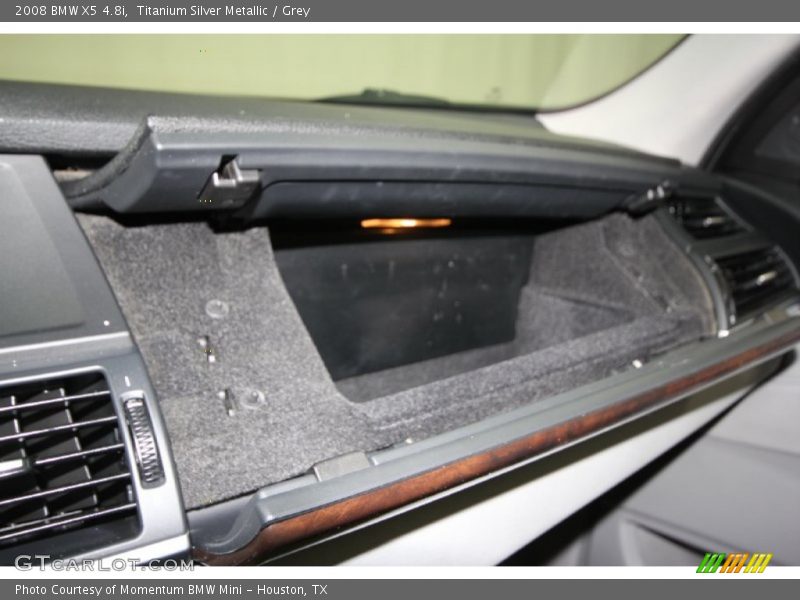 Titanium Silver Metallic / Grey 2008 BMW X5 4.8i