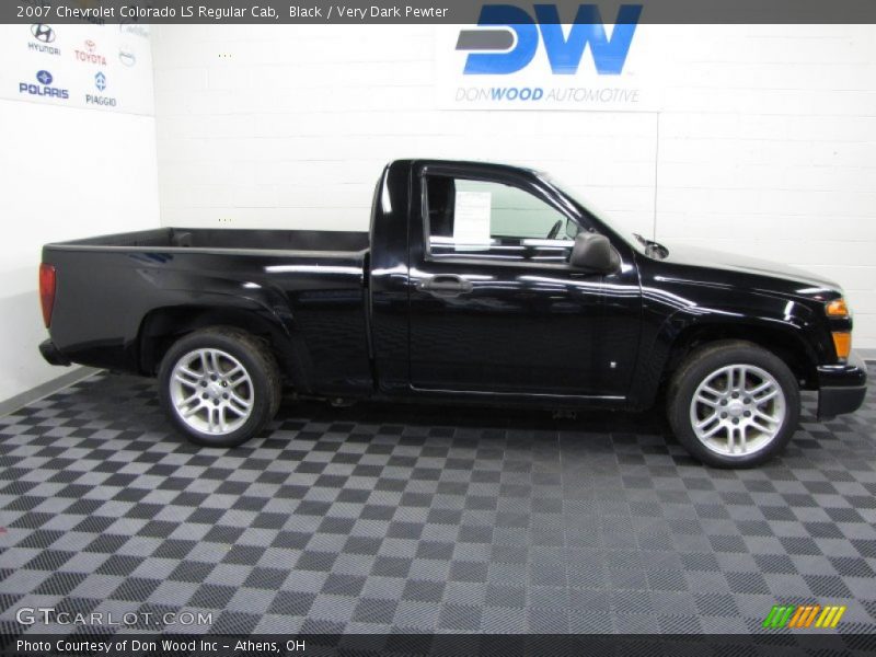 Black / Very Dark Pewter 2007 Chevrolet Colorado LS Regular Cab