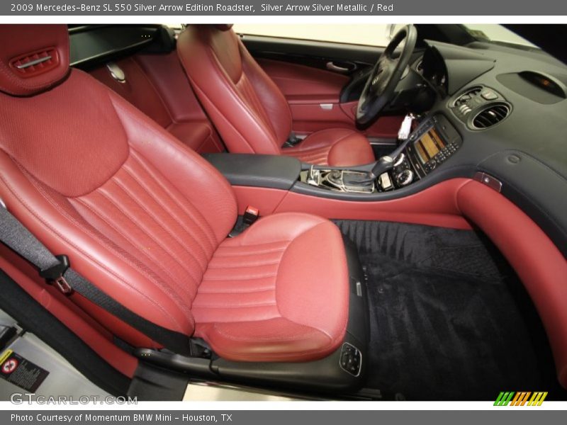 Silver Arrow Silver Metallic / Red 2009 Mercedes-Benz SL 550 Silver Arrow Edition Roadster