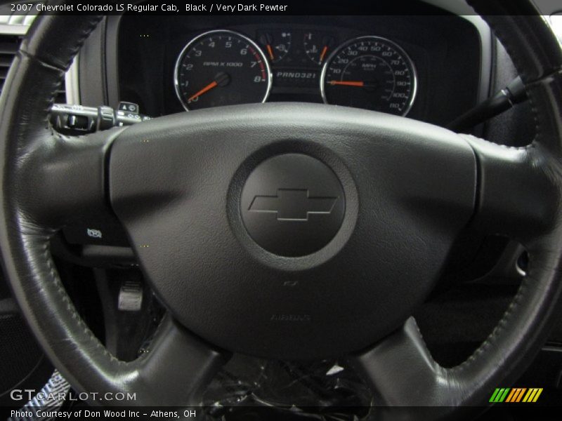 Black / Very Dark Pewter 2007 Chevrolet Colorado LS Regular Cab