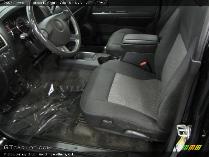 Black / Very Dark Pewter 2007 Chevrolet Colorado LS Regular Cab