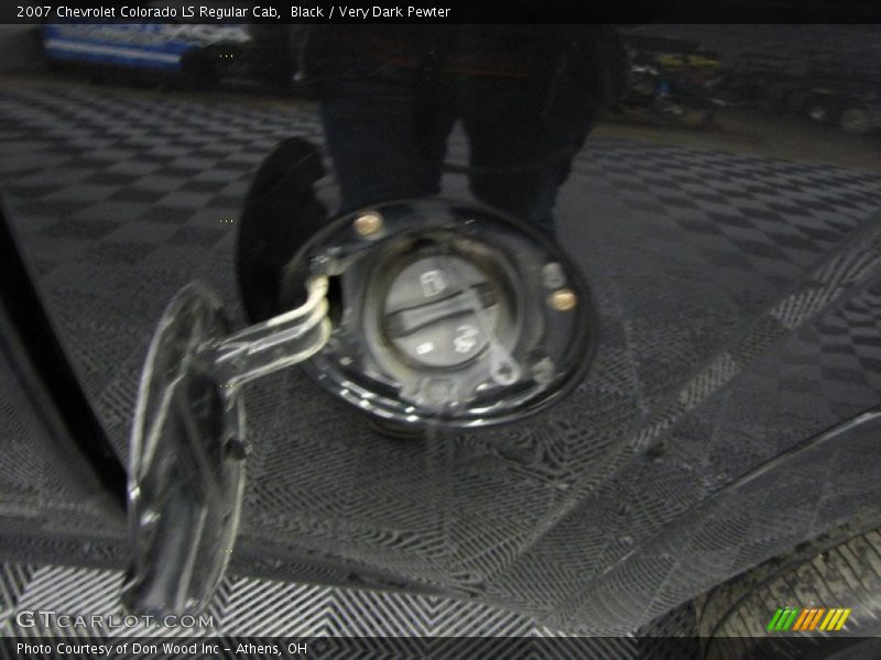 Black / Very Dark Pewter 2007 Chevrolet Colorado LS Regular Cab