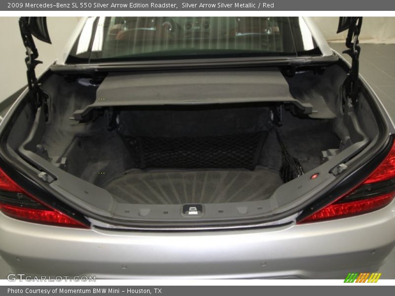 Silver Arrow Silver Metallic / Red 2009 Mercedes-Benz SL 550 Silver Arrow Edition Roadster