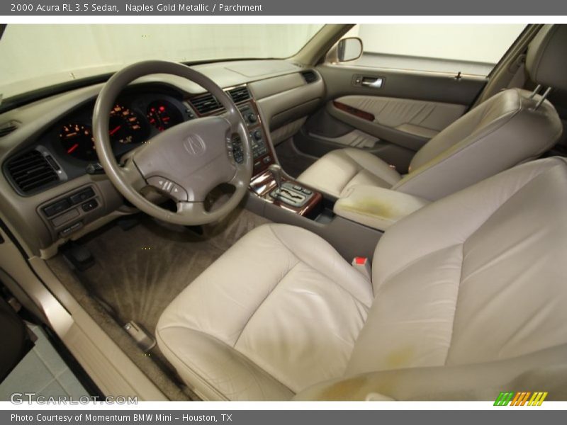 Naples Gold Metallic / Parchment 2000 Acura RL 3.5 Sedan