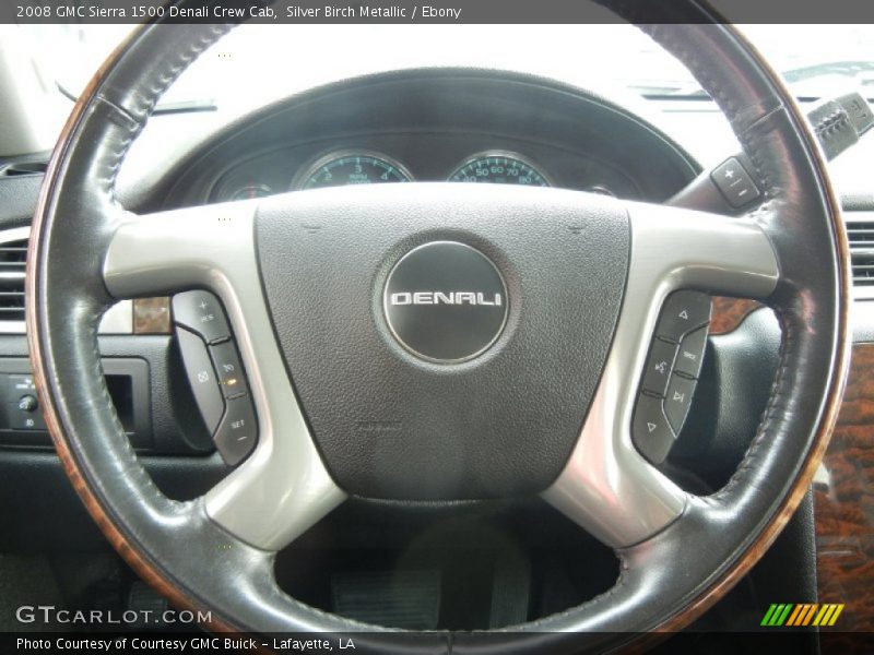  2008 Sierra 1500 Denali Crew Cab Steering Wheel