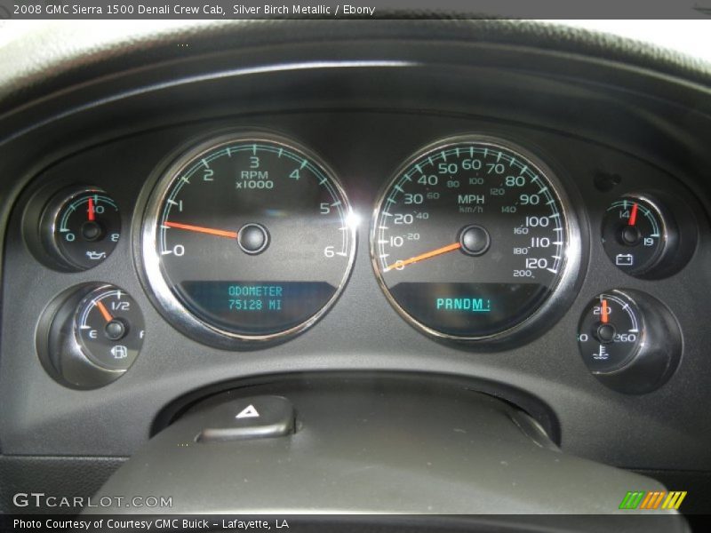  2008 Sierra 1500 Denali Crew Cab Denali Crew Cab Gauges