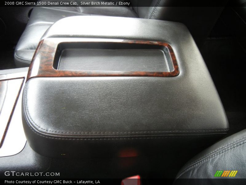 Silver Birch Metallic / Ebony 2008 GMC Sierra 1500 Denali Crew Cab
