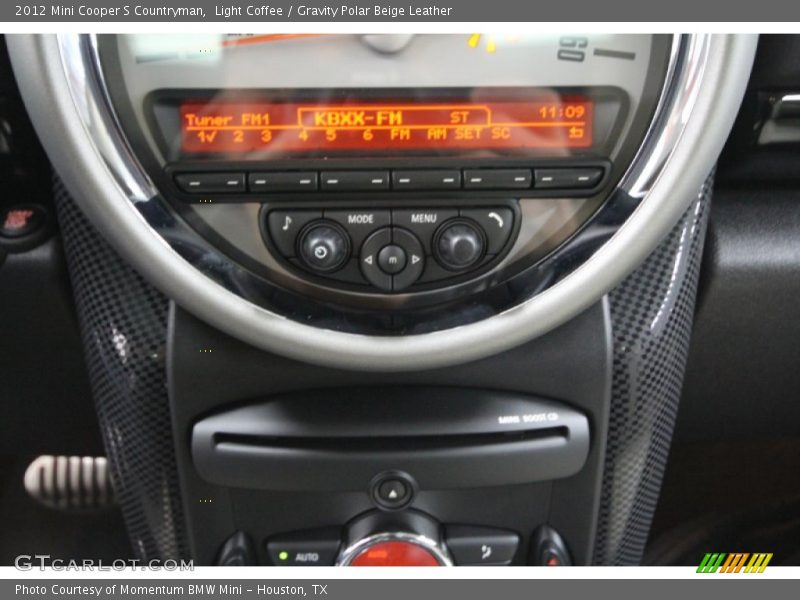 Light Coffee / Gravity Polar Beige Leather 2012 Mini Cooper S Countryman