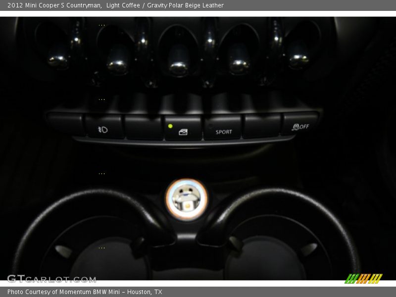 Light Coffee / Gravity Polar Beige Leather 2012 Mini Cooper S Countryman