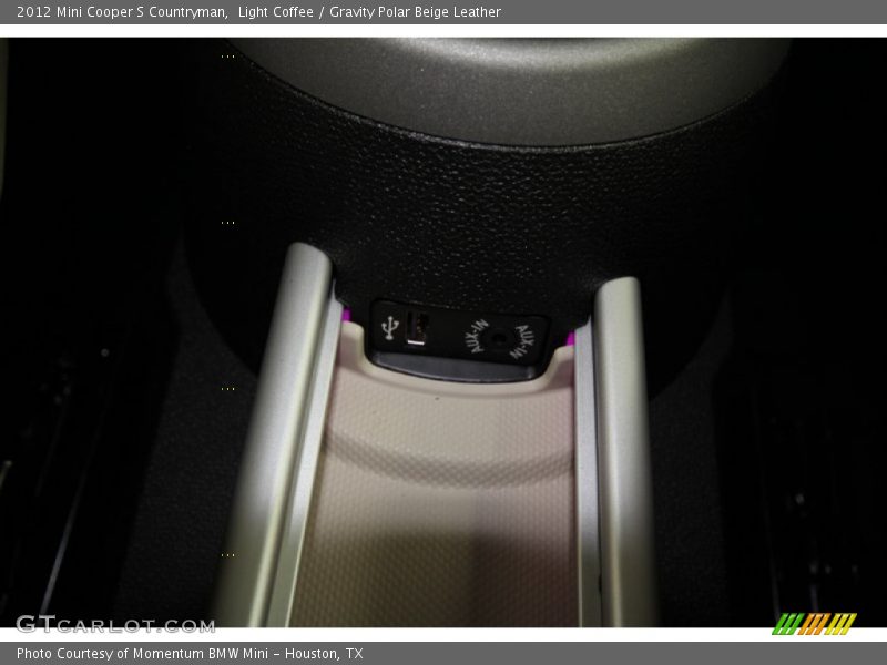 Light Coffee / Gravity Polar Beige Leather 2012 Mini Cooper S Countryman