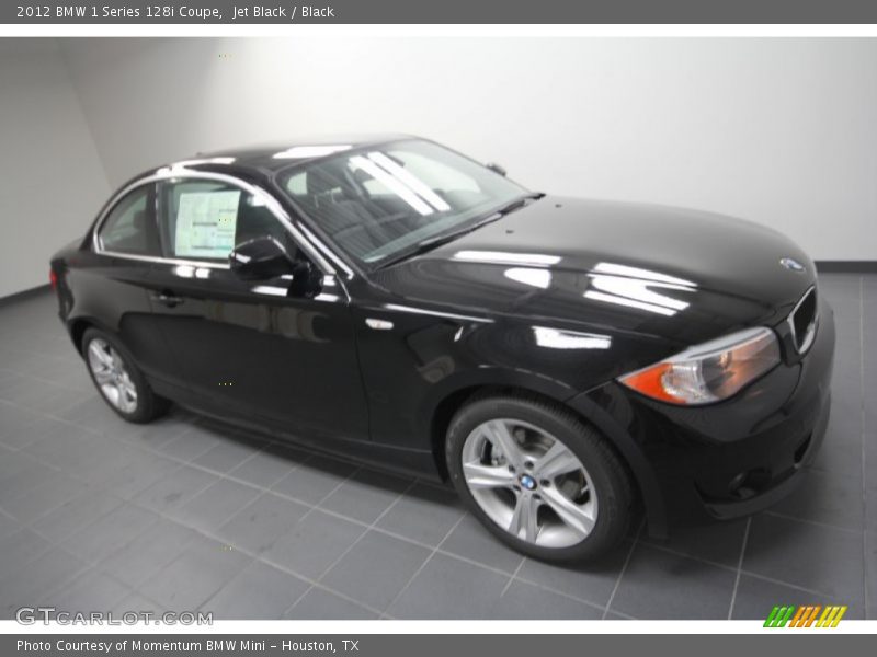 Jet Black / Black 2012 BMW 1 Series 128i Coupe