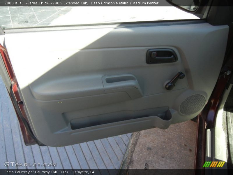 Deep Crimson Metallic / Medium Pewter 2008 Isuzu i-Series Truck i-290 S Extended Cab