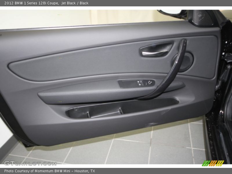 Jet Black / Black 2012 BMW 1 Series 128i Coupe