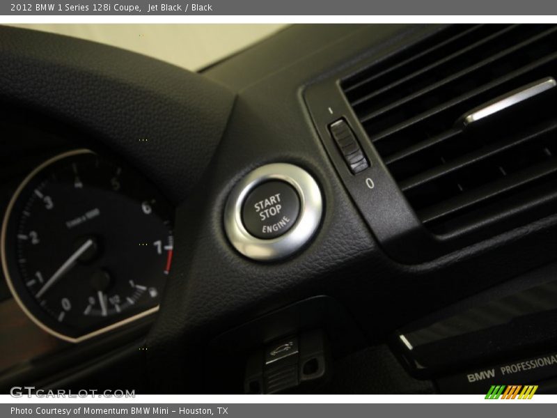 Jet Black / Black 2012 BMW 1 Series 128i Coupe