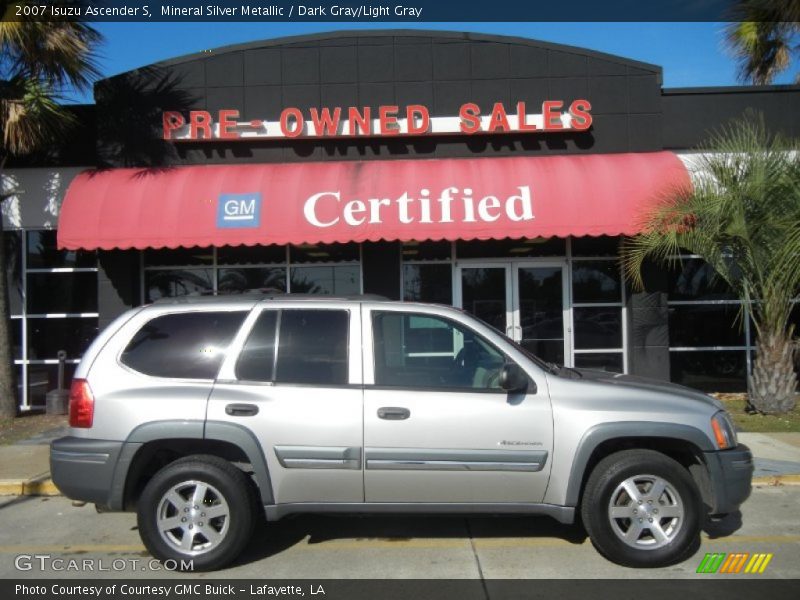 Mineral Silver Metallic / Dark Gray/Light Gray 2007 Isuzu Ascender S