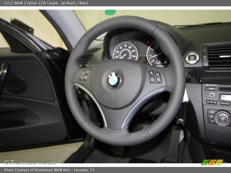 Jet Black / Black 2012 BMW 1 Series 128i Coupe