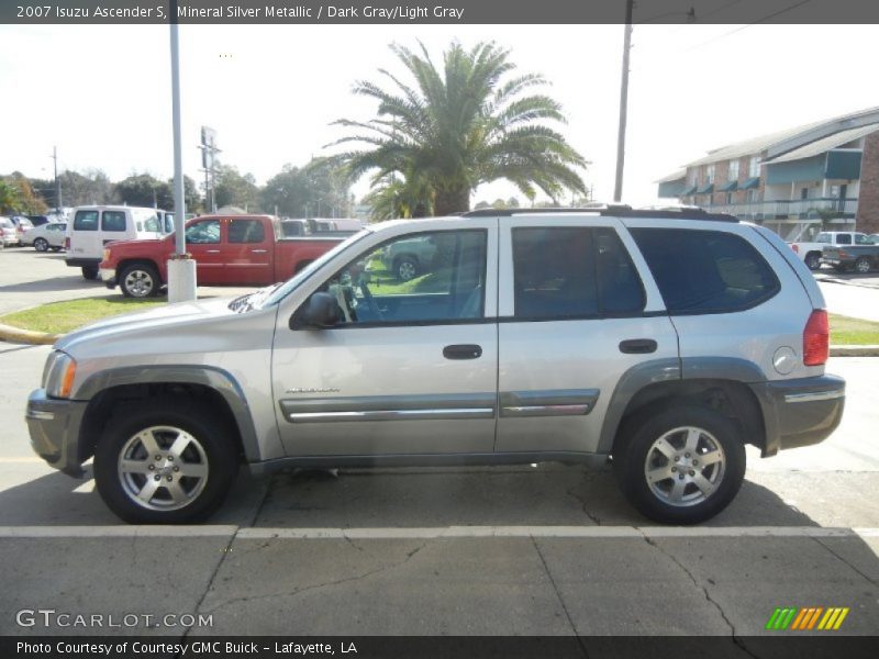 Mineral Silver Metallic / Dark Gray/Light Gray 2007 Isuzu Ascender S