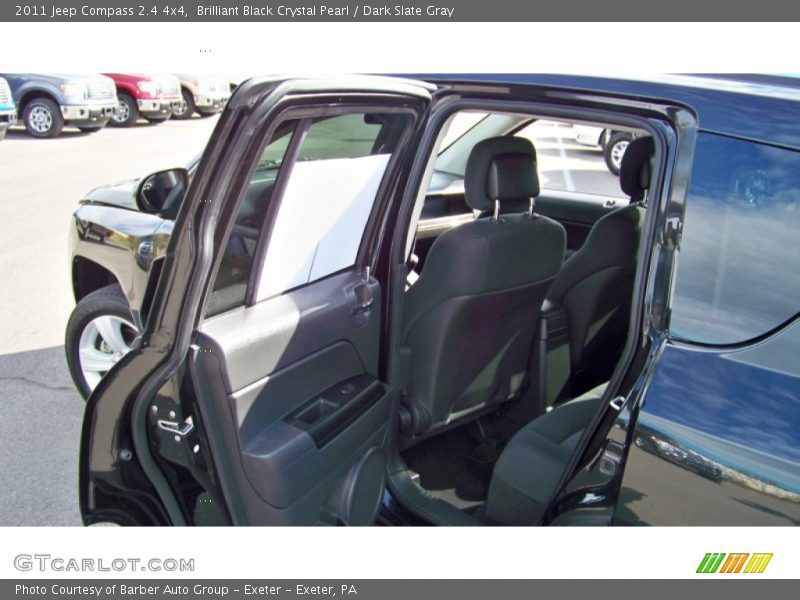 Brilliant Black Crystal Pearl / Dark Slate Gray 2011 Jeep Compass 2.4 4x4