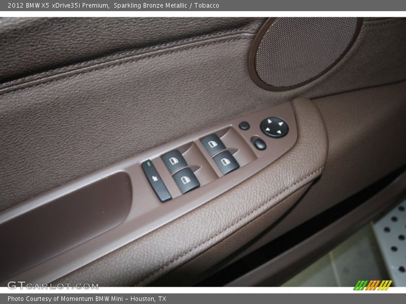 Sparkling Bronze Metallic / Tobacco 2012 BMW X5 xDrive35i Premium
