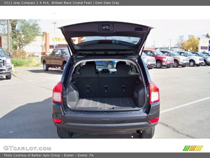 Brilliant Black Crystal Pearl / Dark Slate Gray 2011 Jeep Compass 2.4 4x4