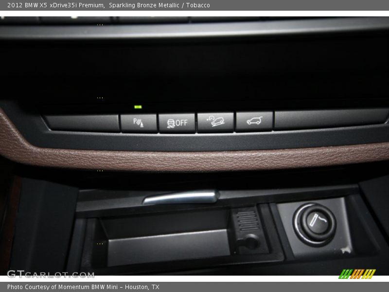 Sparkling Bronze Metallic / Tobacco 2012 BMW X5 xDrive35i Premium